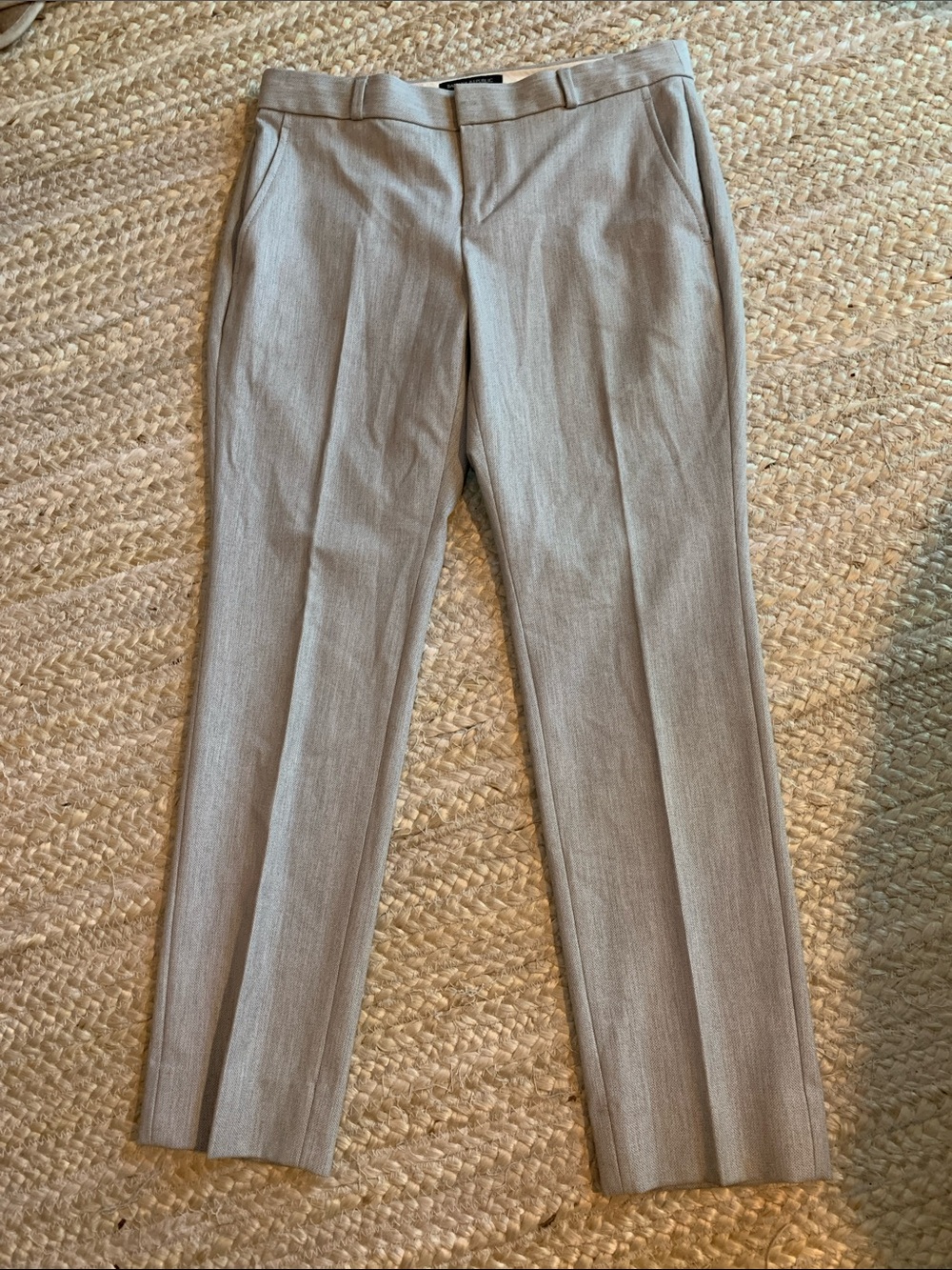 Banana Republic Women’s Ryan Light Gray Dress Pants